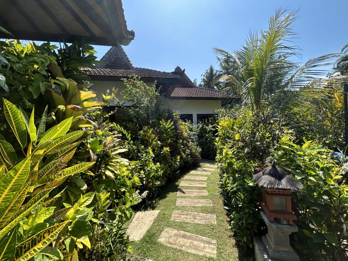 Greenery Between Villas